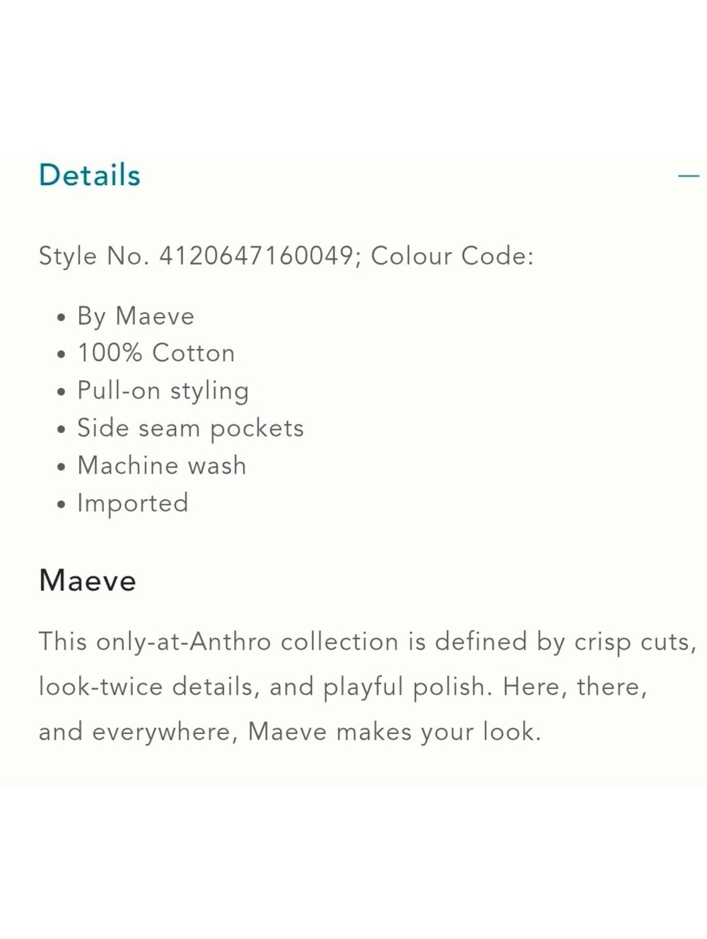 MaeveCotton Poplin Pleated Midi skirt Size XS - Picture 3 of 5
